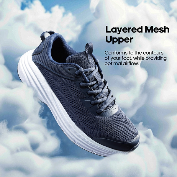 Men s Lightweight Mesh Running Jogging Shoes NORTIV 8